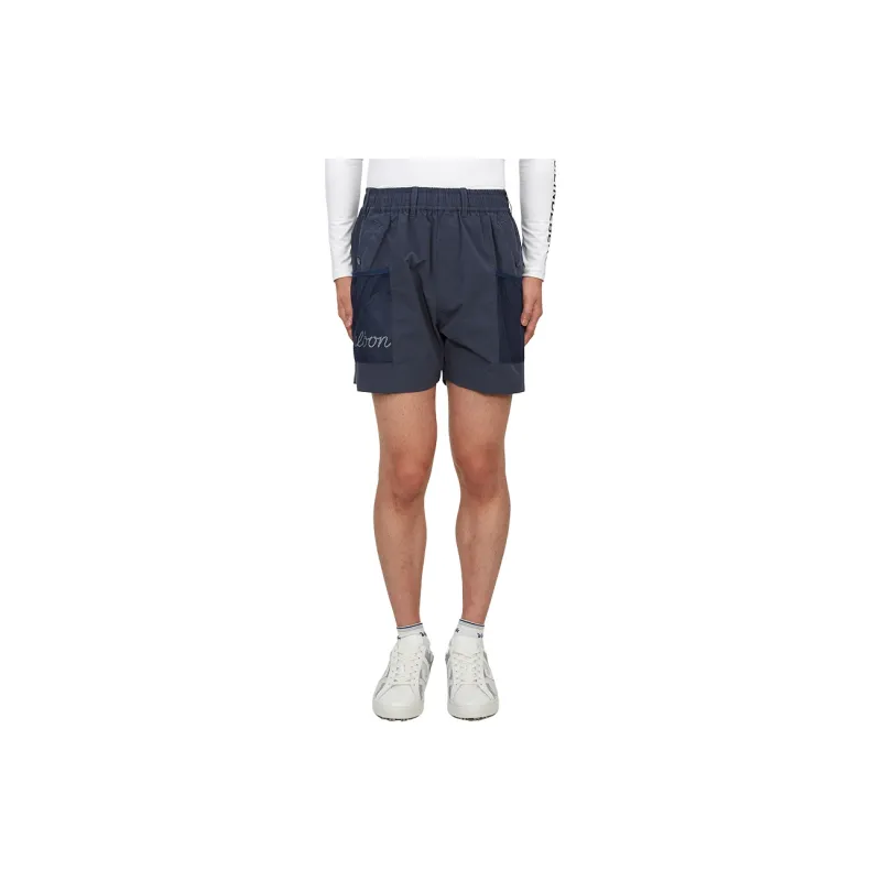 Malbon Golf Casual Shorts Men's Indigo-5