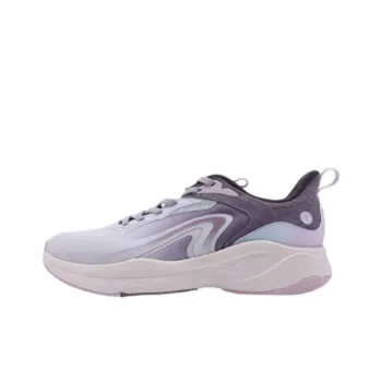 QIAODAN Anti-Slip Wear-Resistant Low-Top Casual Running Shoes Women's Purple
