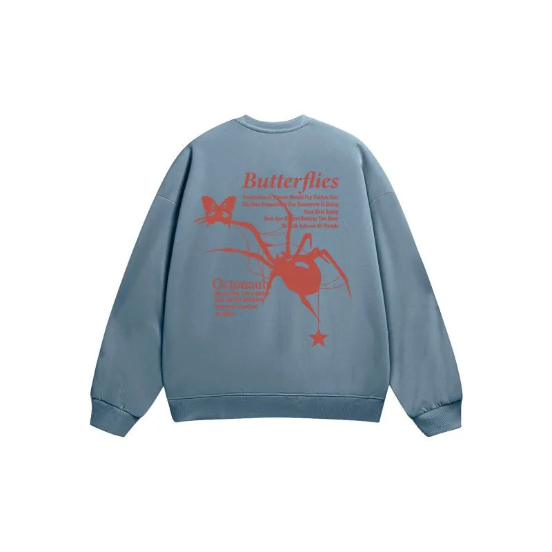 Small Columns Under The Sea Sweatshirt Unisex-12