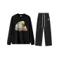 Set (Black Top+Black Pants)