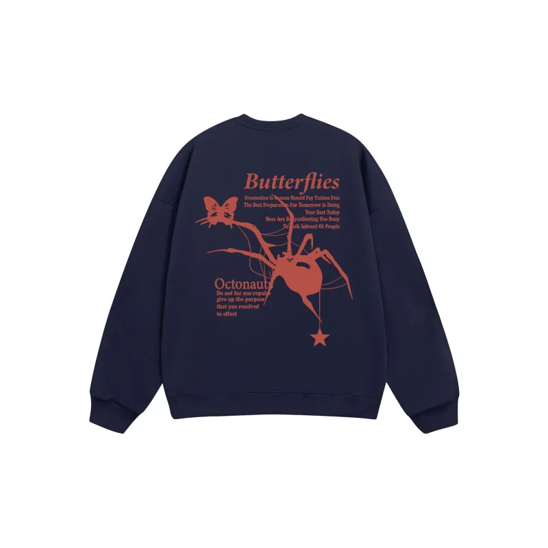 Small Columns Under The Sea Sweatshirt Unisex-8
