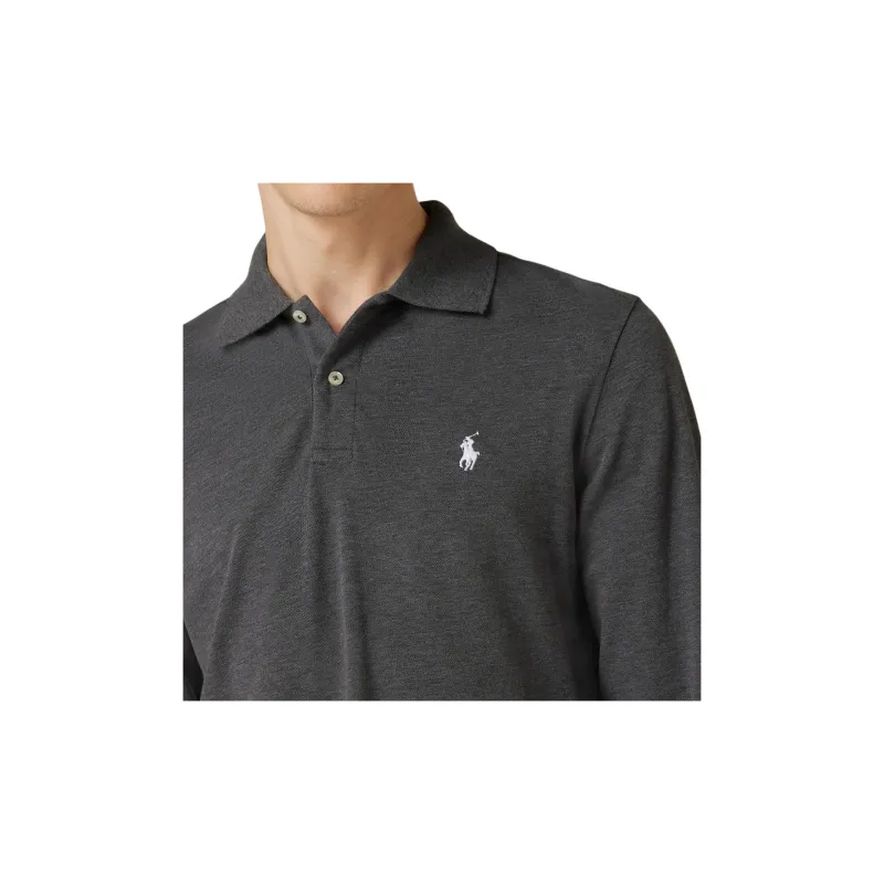 Polo Ralph Lauren FW24 Polo Shirt Men's Medium Gray-4