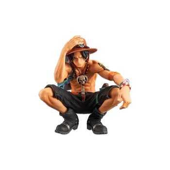 BANPRESTO Portgas D. Ace Glass Factory Koa Artistic King Styling, One Piece Scale Figures