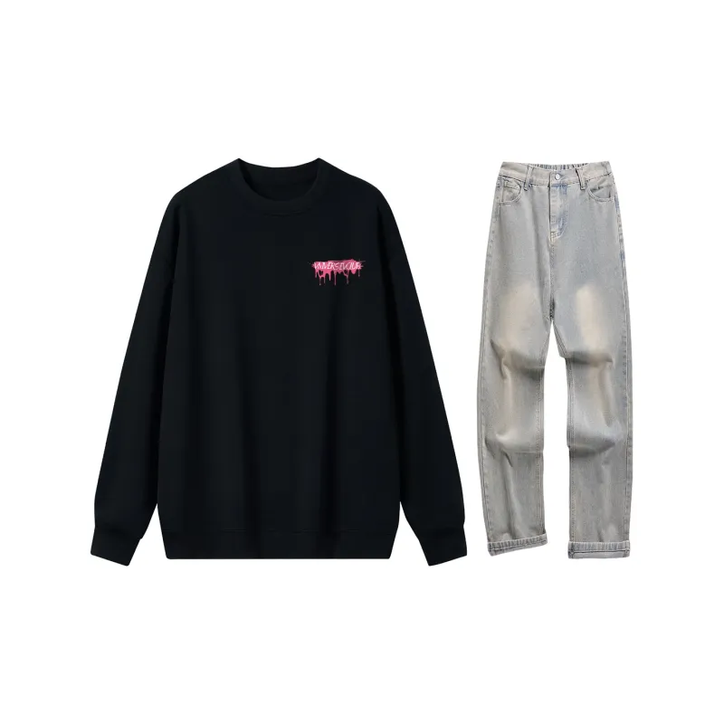 VniVerseVClub Sweatshirt Set Unisex-11