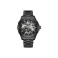 Black Case Black Dial Black Steel Band