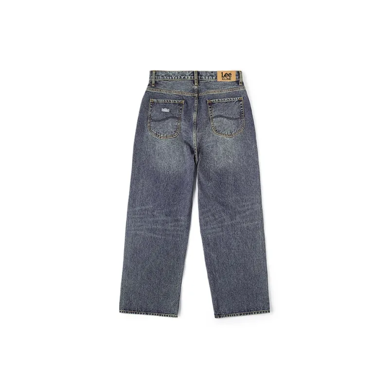 Lee FW24 Jeans Unisex Medium Dark Blue-1
