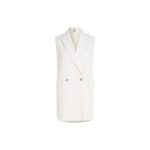 Tommy Hilfiger Sleeveless Dresses Women's White