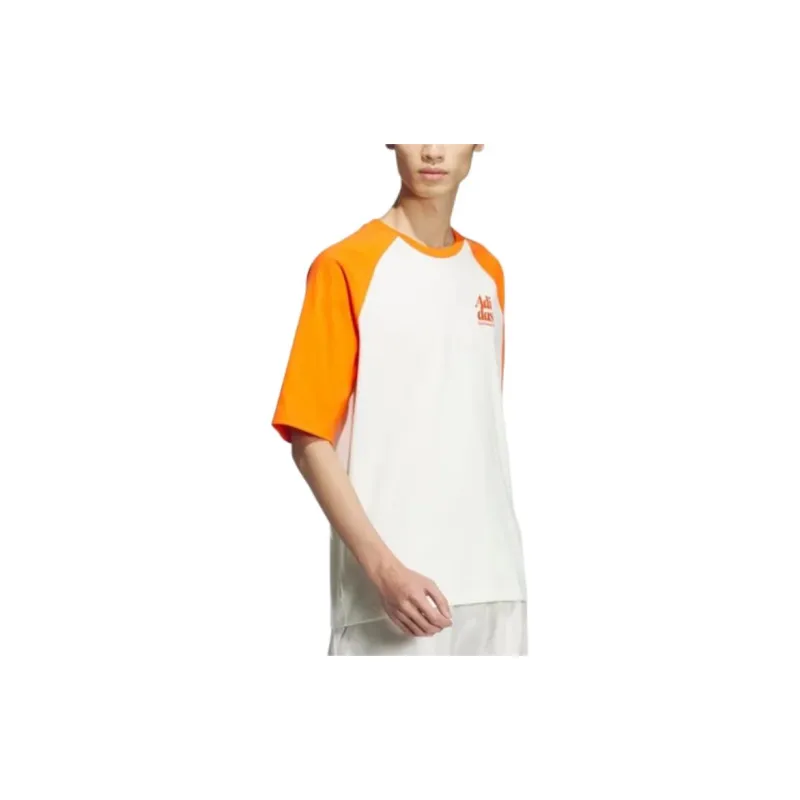 Adidas T Shirts Men Orange-4