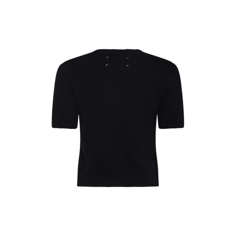 Maison Margiela Crewneck Knitted Top-1