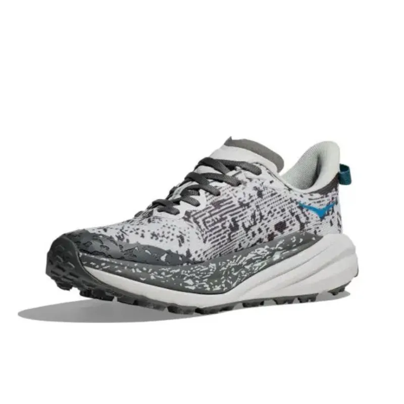 HOKA ONE ONE SPEEDGOAT 6 Cushioning, Slip Resistant, Rebound Low Top Running Shoes Women's Gray Black-2