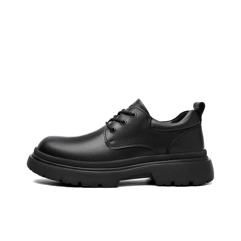 Mulinsen Work Boots Men's Casual Shoes Men's Black-1