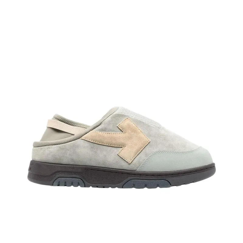 OFF-WHITE Out Of Office Mule Grey Beige-1