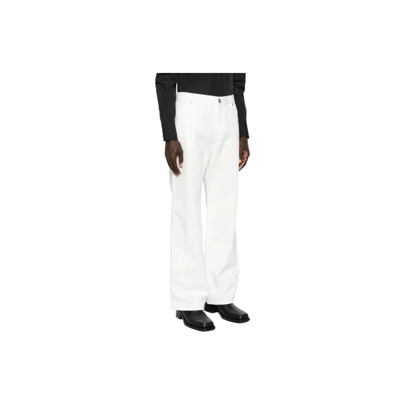 BALMAIN Jeans Men White-3