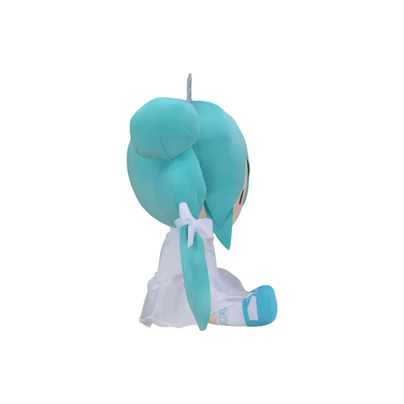 SEGA Hatsune Miku Sitting Posture SP 15 Anniversary Dolls Plush Doll 27cm Height-1