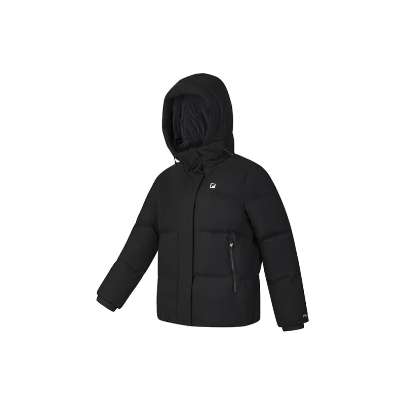 FILA Down Jacket Women's Pitch Black-2