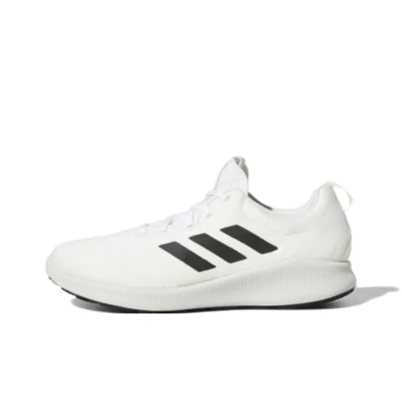 Adidas Purebounce+ Anti-Slip Wear-Resistant Low-Top Running Shoes Unisex White-0