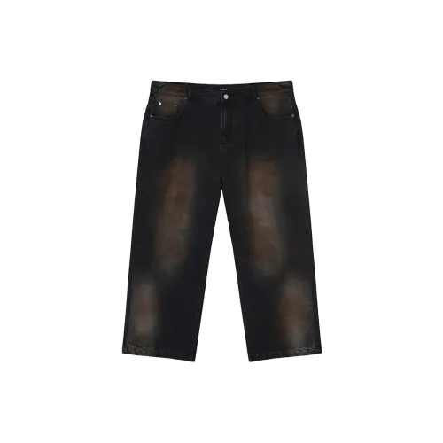 N-MAX Jeans Men Black Washable Denim Black