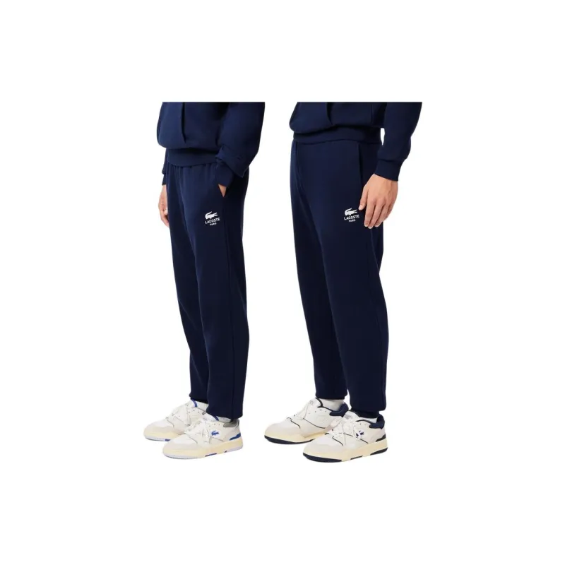 LACOSTE Knitted Sweatpants Unisex Midnight Blue-1