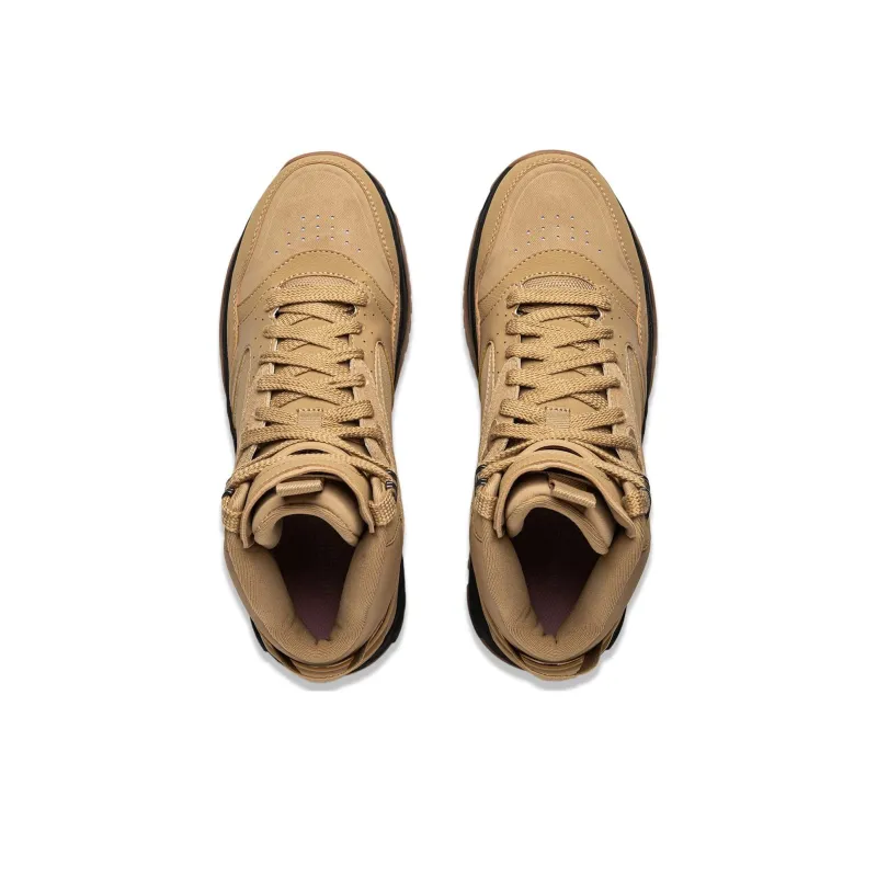 LiNing Tianji 3.0 HI Anti Slip Wear Resistant Mid Top Skateboard Shoes Men's Brown-3