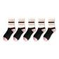 5 Pack Black White
