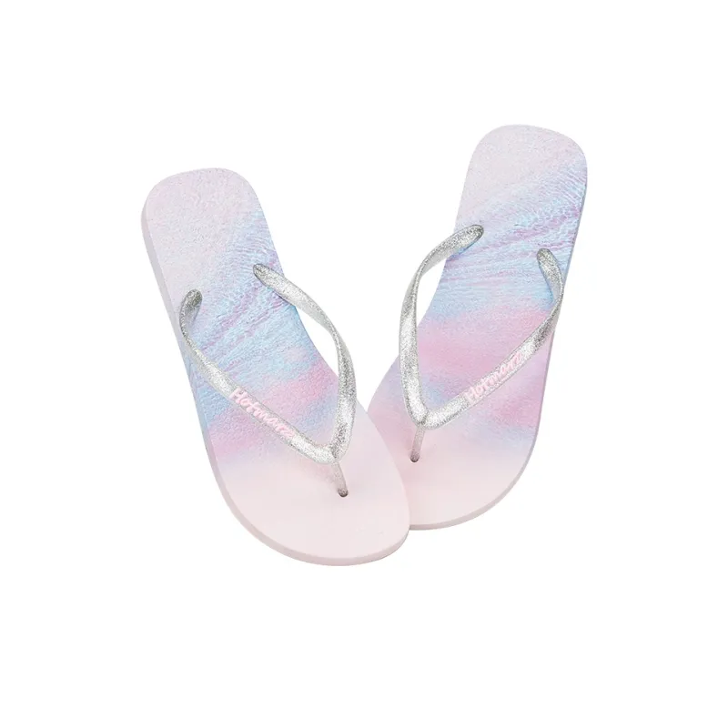 HOTMARZZ Abrasion-Resistant Slip-Resistant Flip Flops Women's Pink-2