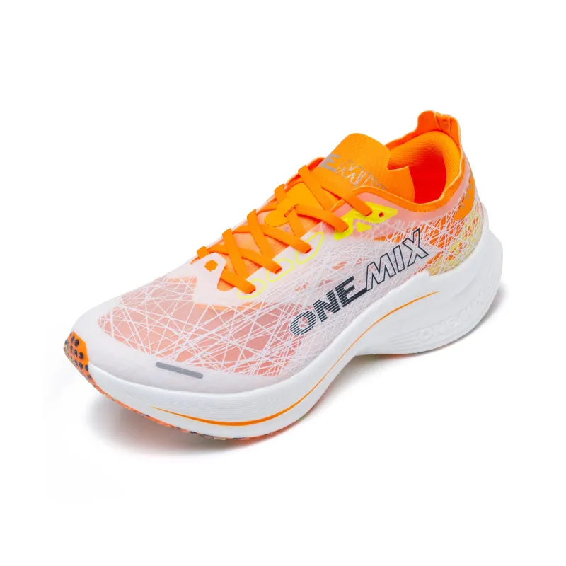 ONEMIX Chasing Light Running Shoes Unisex Chiri Orange-1
