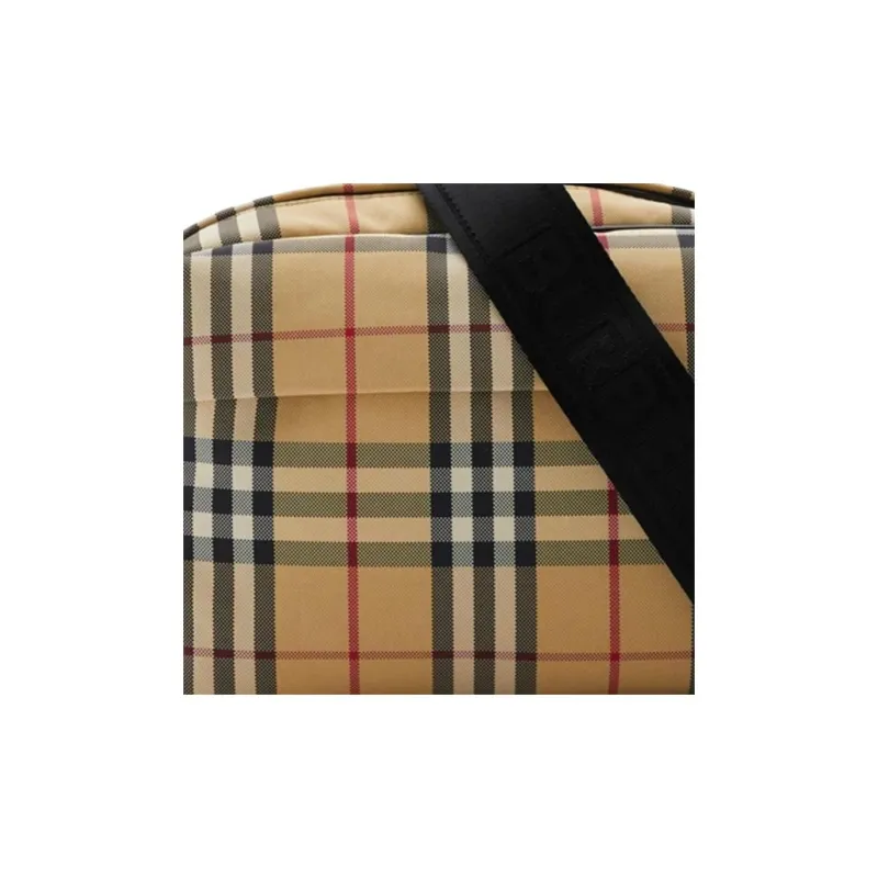 Burberry Nylon Shoulder Bag, Crossbody Bag Men's Archive Beige-4