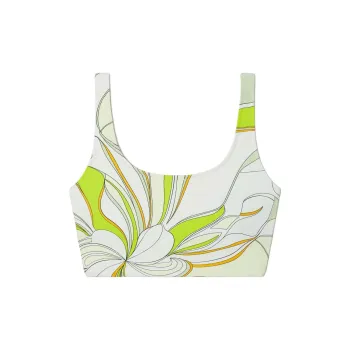 TORY BURCH SS24 Bra Women's Yellow Green