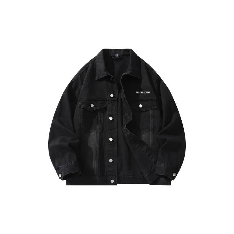 SESAME STREET Denim Jacket Unisex-1