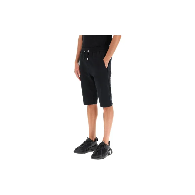 BALMAIN Casual Shorts Men's Black-3