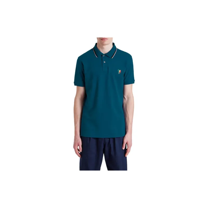 Paul Smith FW23 Polo Shirt Men's Blue-2