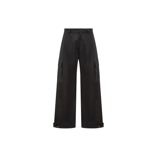 OFF-WHITE Wide-leg Cotton Trousers