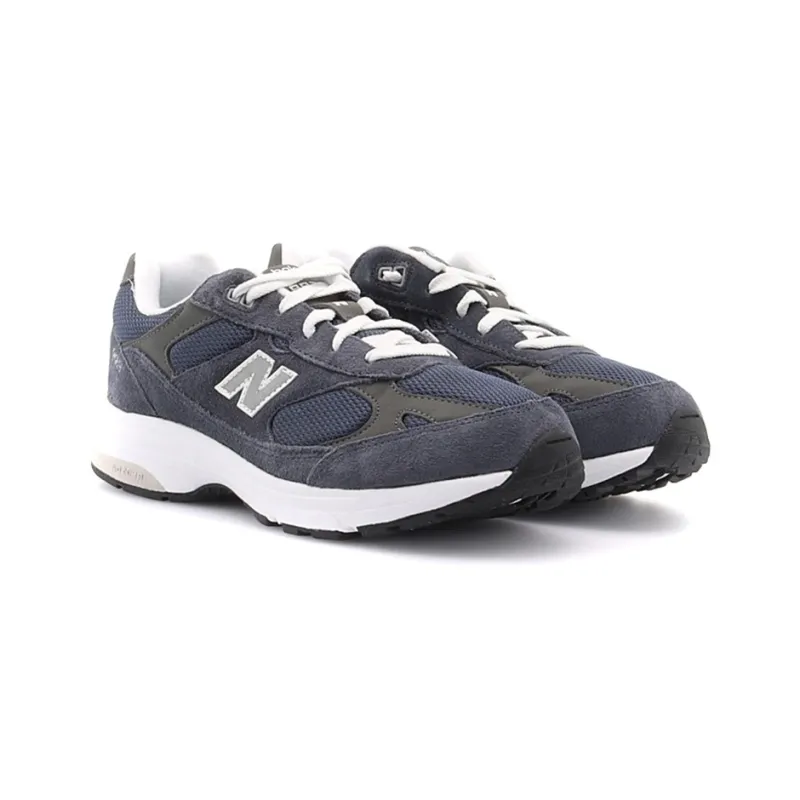 New Balance NB 993 Shock Absorbers Low Top Running Shoes Navy Blue Teenagers-2
