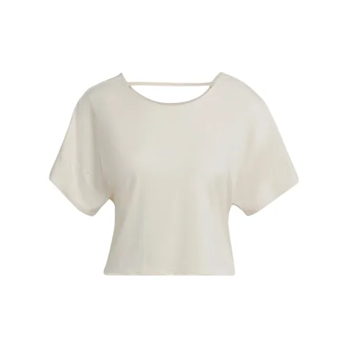 Adidas Crop Tops Women's Beige