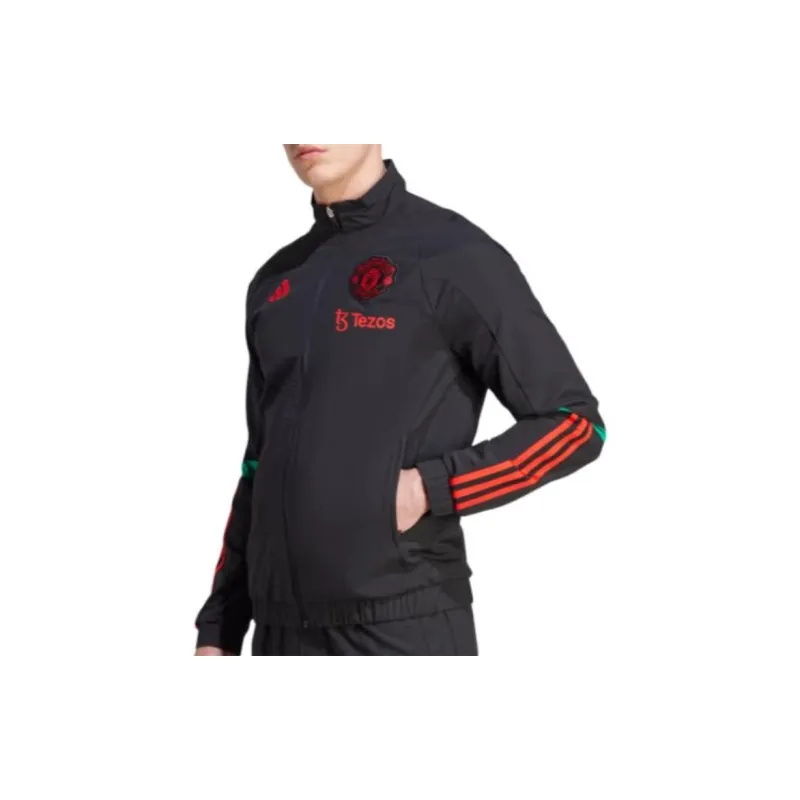 Adidas Manchester United Tiro 23 Presentation Soccer Jersey Unisex Black-1