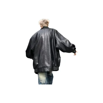 SOCKKEY Leather Jackets Coats Unisex