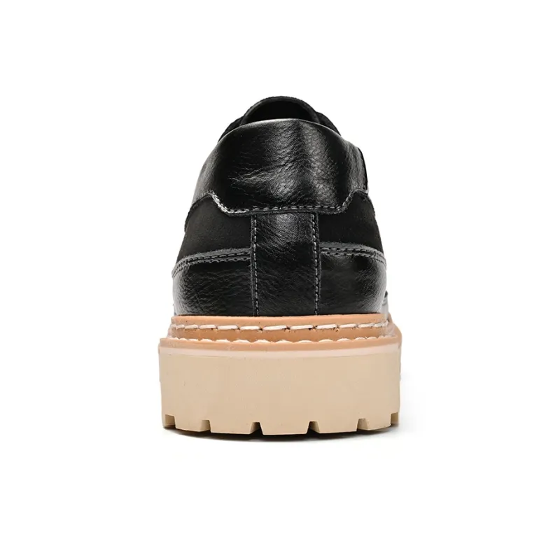 Season Ram Men's Casual Shoes Men Low Top Black/Brown-2