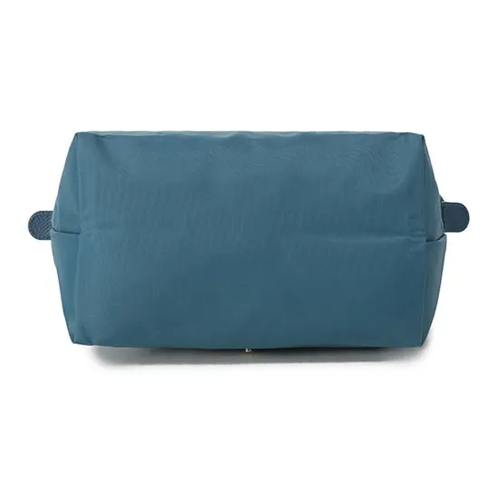 LONGCHAMP Le Pliage Green Recycled Canvas Handbag Dumpling Bag Tote Small Size Women's Peacock Blue-5
