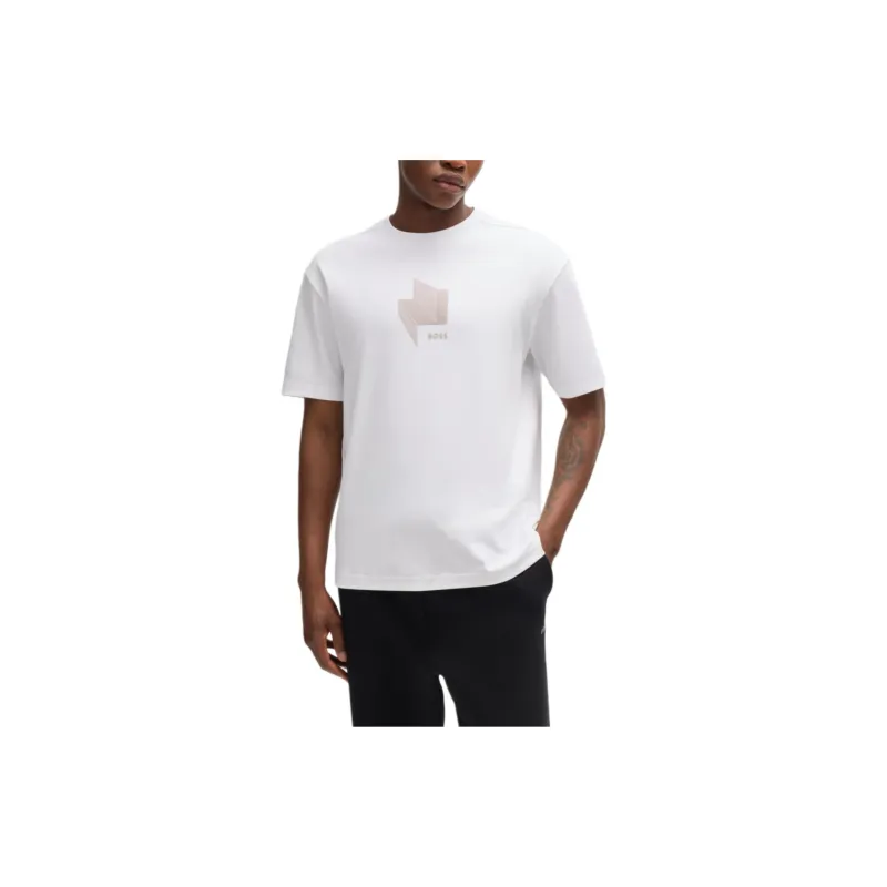 HUGO BOSS FW24 T Shirt Men's White-2