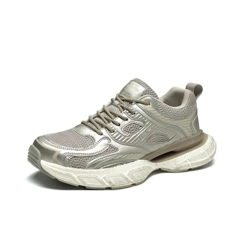 AOKANG Fashion Classics Series Height Increasing Lightweight Slip-Resistant Low-Top Chunky Sneakers Men's Exclusive Box-1