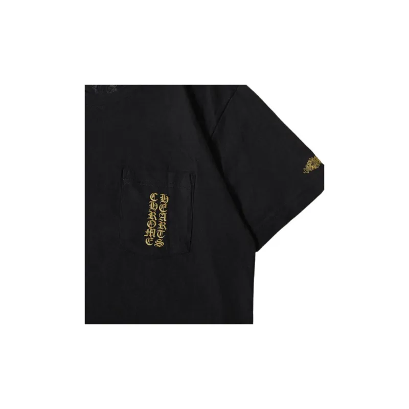 Chrome Hearts T Shirt Men's Black-3