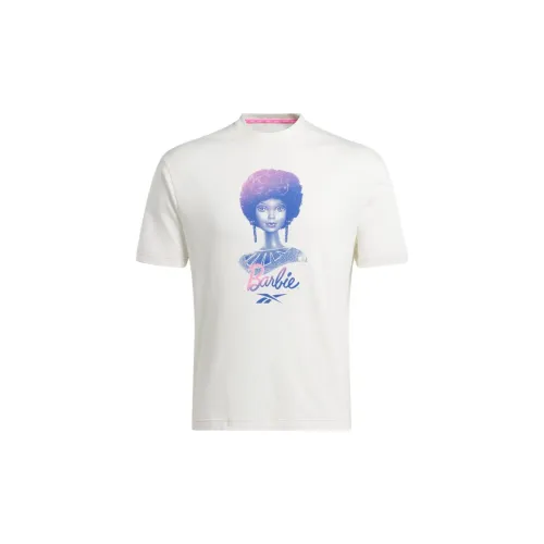 Barbie X Reebok T-Shirts Unisex White