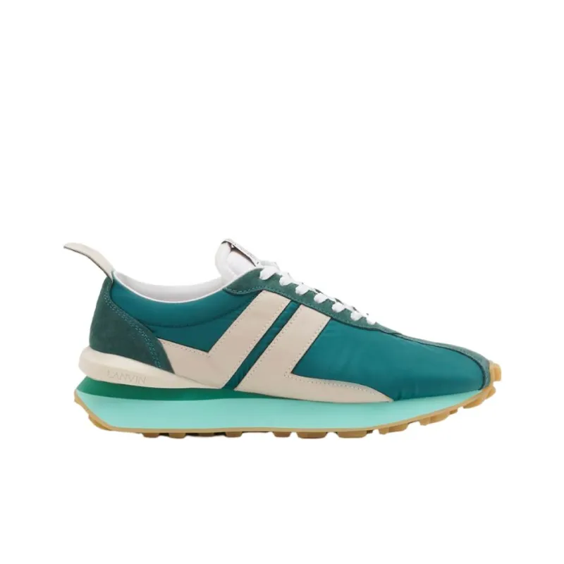Lanvin Bumpr Low Top Casual Shoes Men's Blue-1