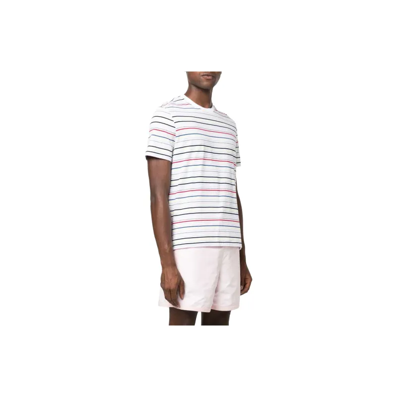 THOM BROWNE Striped Crewneck T Shirt-4