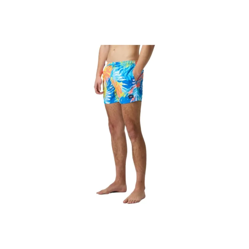 Speedo Printed Leisure 14' Swimming Shorts Men Blue-3