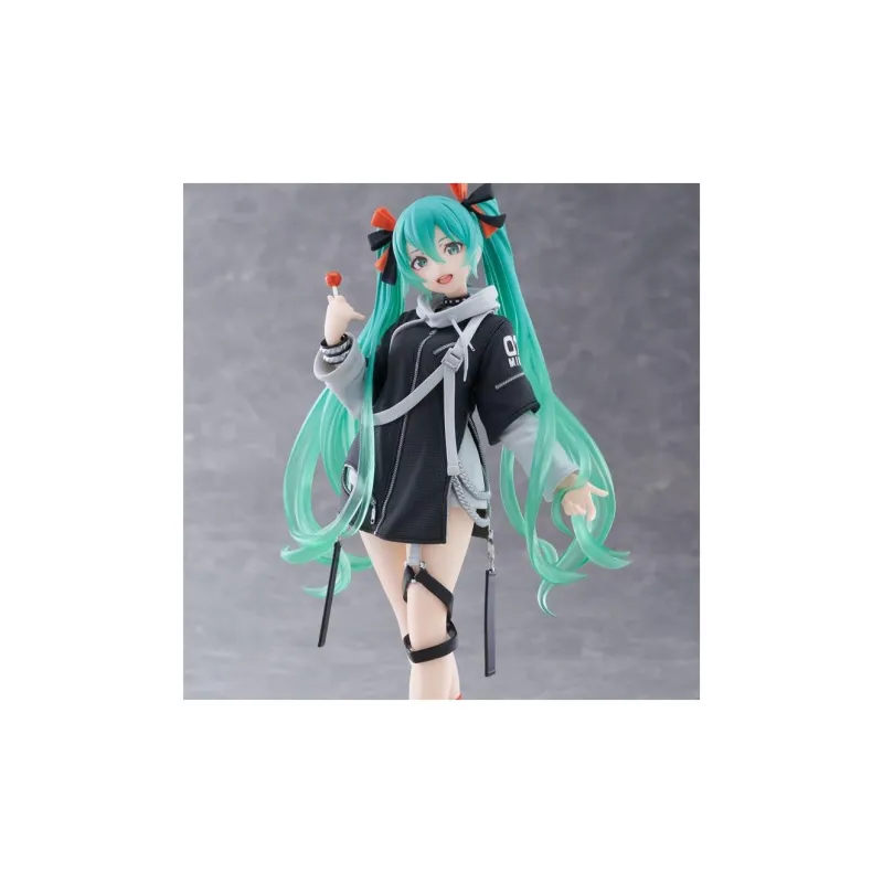 TAITO Hatsune Miku Fashion Figure Punk Bonus Gifts-7