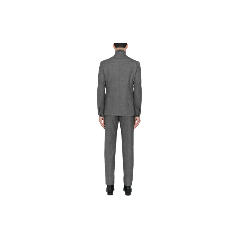 Tagliatore Montecarlo Double Breasted Tailored Suit-3