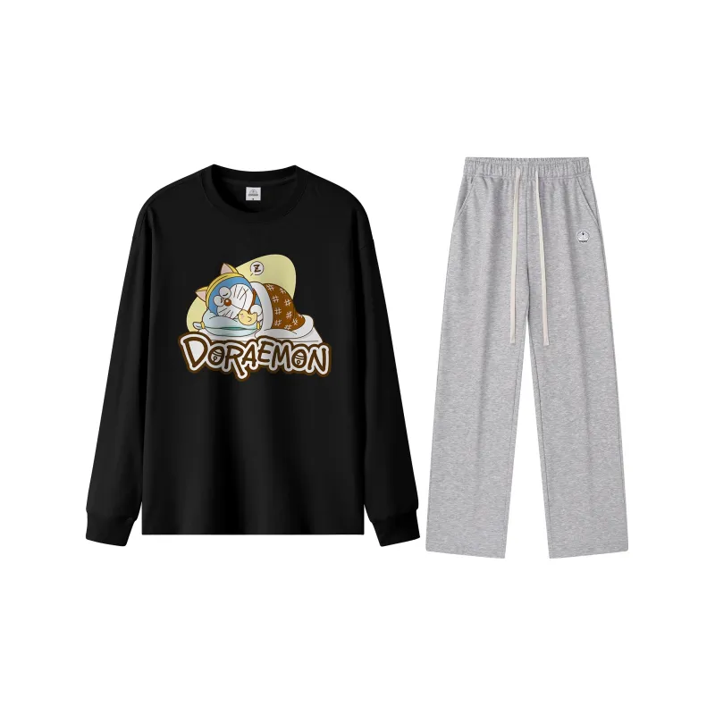 Doraemon/a Unisex Pajama Sets-8