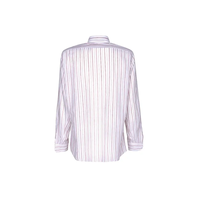 LARDINI Striped Button up Shirt-1