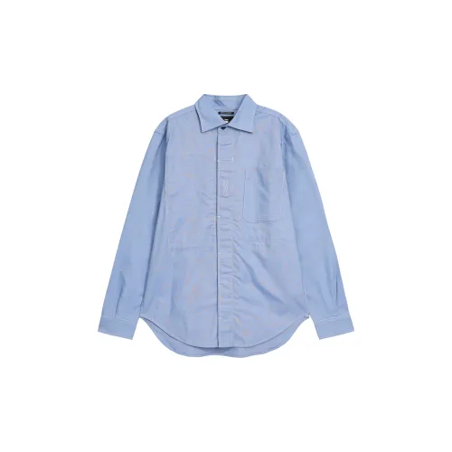 G-STAR RAW Shirts Men Sea Blue